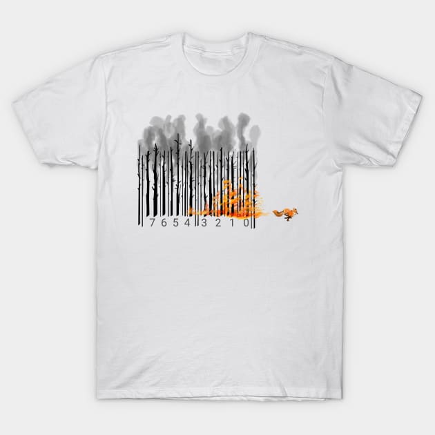 Extinction code for FOX T-Shirt by Aliriza